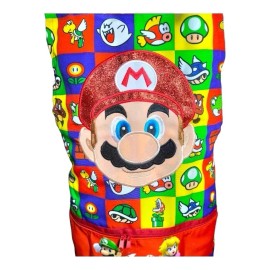 Movasa Mandil Babero Delantal Mario Bros Bordado Cocina