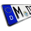 Munich German License Plate