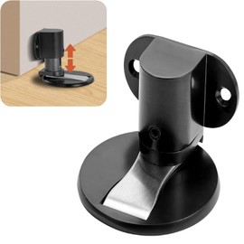 SensaBliss Adjustable Height Magnetic Door Stopper with Strong Magnet, Entrance Door Stopper, For Indoor Sliding Doors and Sliding Doors, Automatic Catching, Anti-Prowl, Anti-Collision, Door Fixing