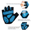 Btneeu Fingerless Cycling Gloves with Gel Mountain Bike Gloves Half