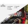AZONIC Splatter Fender MTB Mudguard, Bicycle Splash Guard for Back