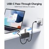 ORICO Clip Docking Station, 8-in-1 Clamp USB C Hub with