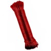Clothes Line Red with Steel Core 50 m Tear-Resistant Washing