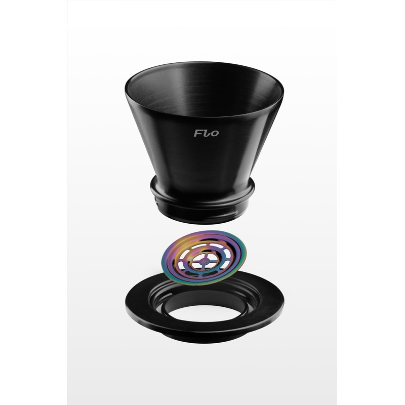 Flo Dripper Black Varia x Kurasu Kyoto Collaboration Coffee Dripper