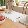 Encasa XO Placemats Set of 6 | Pure Cotton Hemstitched