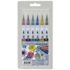 Kuretake Color Pen Brush Pen ZIG Clean Color Real Blush 6 Colors Smoky Color RB-6000AT/6VF