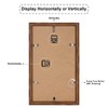 KSROECUD 8x14 Collage frame with 3 Openings 4X6 Pictures, Multiple