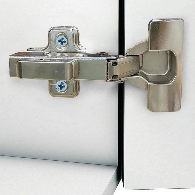 4 Pieces 105° Hinge with Damper, Standard Hinge for Kitchen