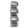 Pack of 3 1/2 Inch NPT Pipe Plugs Stainless Steel