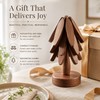 Tree Design Wooden Trivet Set for Hot Dishes – Decorative
