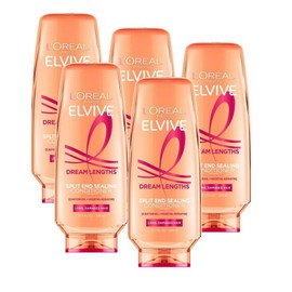 L'Oreal Paris Elvive Dream Lengths Split End Sealing Conditioner, 5 pieces, 399ml / 로레알 엘바이브 드림랭스 스필릿 엔드 씰링 컨디셔너 L'Oreal Paris Elvive Dream Lengths Split End Sealing Conditioner, 5개, 399ml