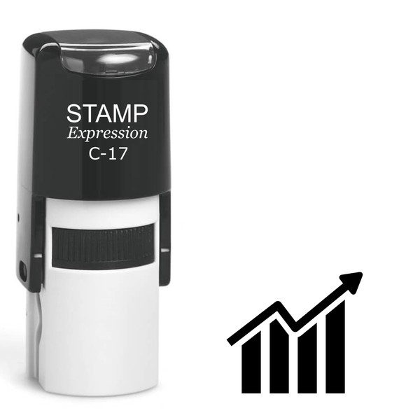 stampexpression - Graph Chart with Arrow Pointing up Sales Self