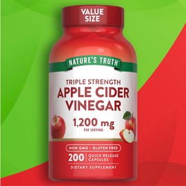 Apple Cider Vinegar 1200 mg Flavor