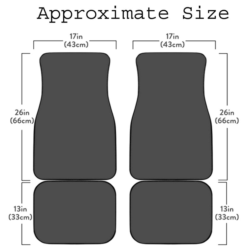 SLS Florida Carpet Floor Mat with Gator Logo on Front