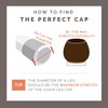 Chair Leg Caps Floor Protectors - (Pipe/16 Piece Set) |