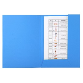 Exacompta 477465-50 A4 size subfolders pack 20 gr