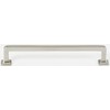 Cabinet Pull Hardware Finish: Satin Nickel, Size: 6"