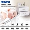 LONTAN 15 Inch Undermount Soft Close Drawer Slides 3D Locking