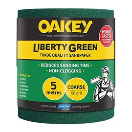Liberty Green Sanding Roll 115mm x 5m Medium 60g