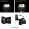 Headlamp Wearable Camera, 1080P Headlamp Headlight Body Cam, IPX4 Waterproof,