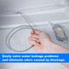 Refrigerator Drain Cleaning Tool, 8 PCS Reusable Waterline Buddy For