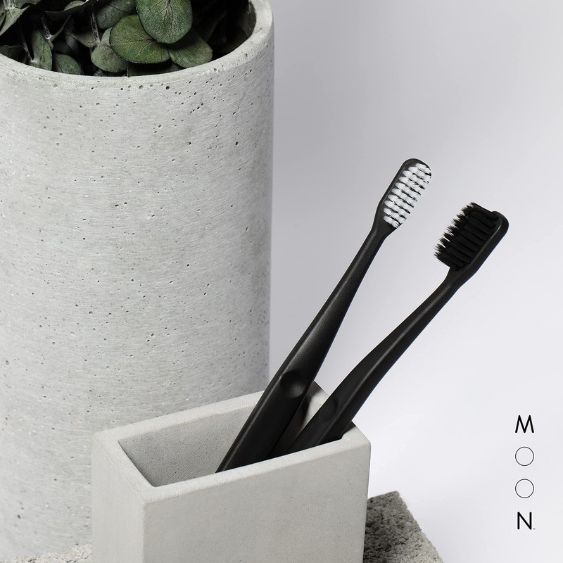 MOON MOON Soft Bristle Toothbrush 4-Pack - Extra Soft Toothbrushes