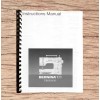 Bernina Model 1011 Operator's Instruction Manual Printed and Comb Bound