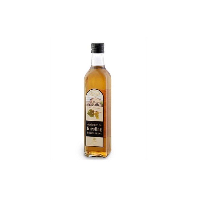 Unio Bittersweet Riesling White Wine Vinegar 500ml (17 oz) Bottle