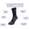 ZaTech Merino Plantar Fasciitis Socks Lightweight Micro Crew Compression Socks,