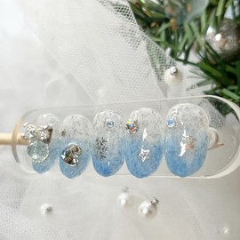 Pure J [x-mas collection 2] Snowball - Short Oval / 퓨어제이[x-mas컬렉션2]스노우볼 - 숏오벌