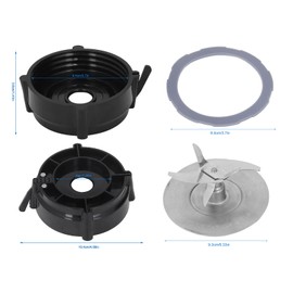 Blender Base Blade Kit, Stainless Steel with Gasket, for Oster Blender PRO 1200W