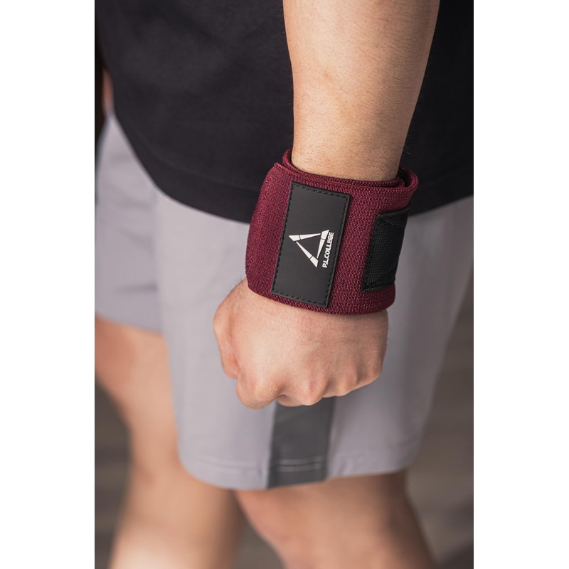 [Made by Powerlifter seriously] P.L. College Wrist Wraps - Strong