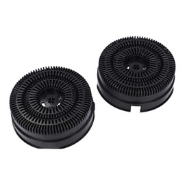 Carbon Filter 2 x Activated Carbon Filter Type 58 142 mm Diameter Compatible with Whirlpool Bauknecht for Cooker Hood Recirculation Hoods AK111-2 AKB000/1 CFC00936 CFC380 484000008782