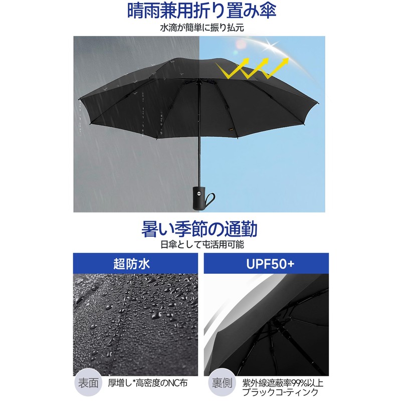 2024 Folding Umbrella, Automatic Opening/Closing, Wind Resistant, Quick Drying, Durable,