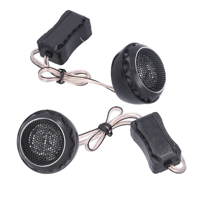 2pcs Car Tweeter Speaker 12-24V 140W 89dB Tweeter Mini Car