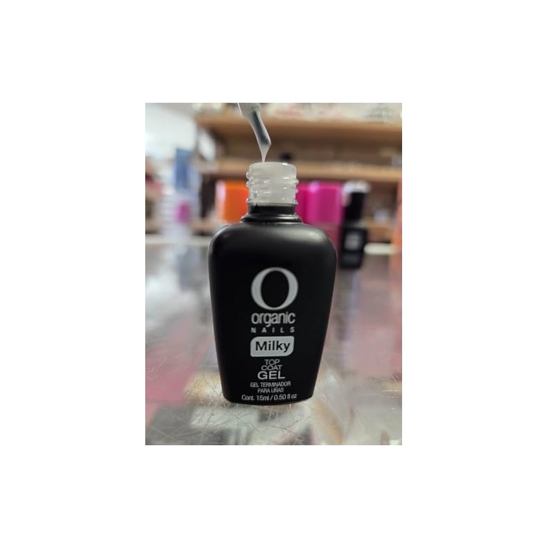 Gel Milky Top Coat By Organic Nails