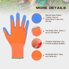 HANDLANDY Gardening Gloves for Children from 5-6 Years, Rubber Foam