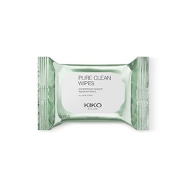 KIKO Milano Pure Clean Wipes Mini, Make-Up Wipes for Face, Eye Area and Lips in Mini Format
