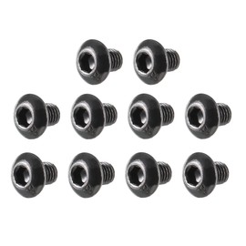 uxcell M3x4mm Thread Button Head Hex Socket Cap Screw Bolt 100pcs