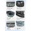COBIVI Bicycle Basket Cover, 2 Tiers, Front Basket Cover, Waterproof,