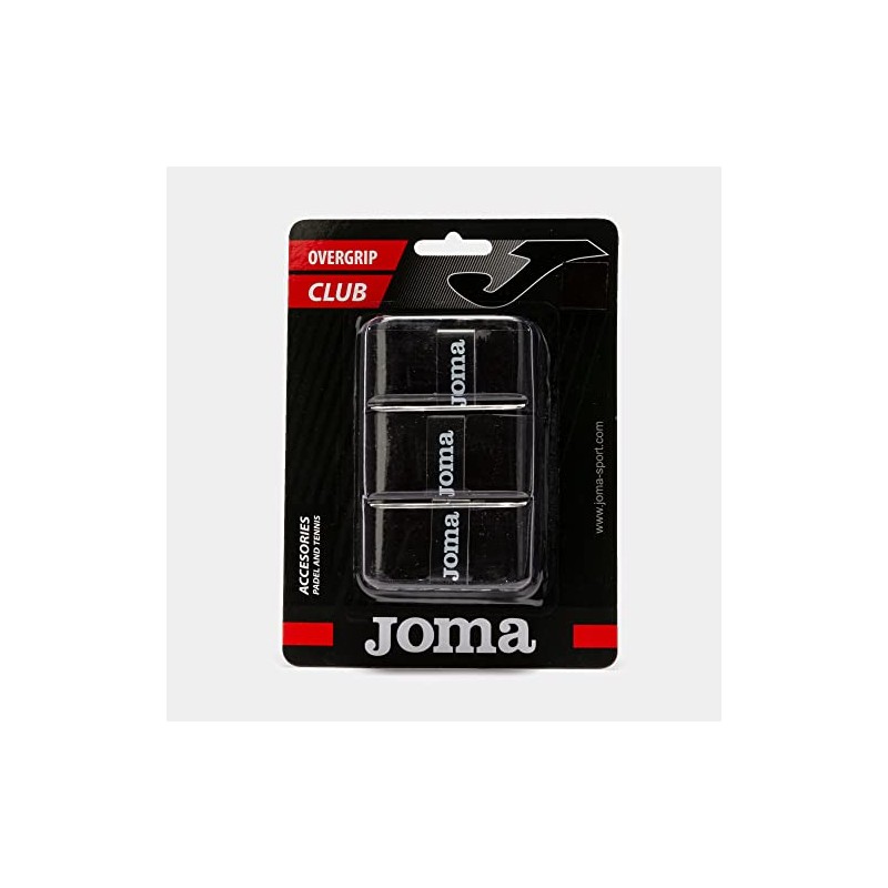 Joma One Size Overgrip Club, Black, One Size