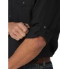 Wrangler Men's Performance Classic Fit Snap Shirt, Stretch Limo, Small