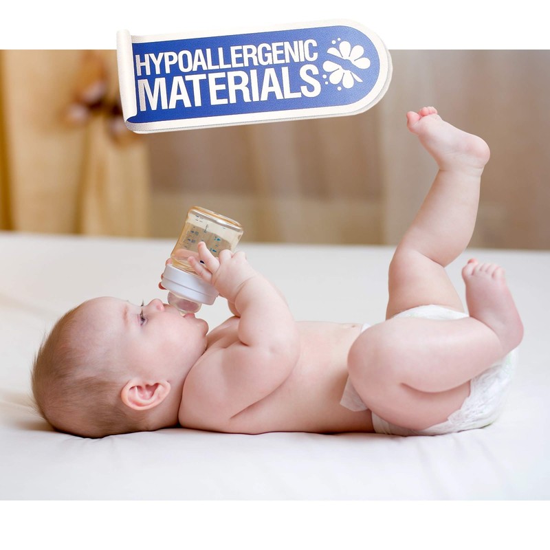 Mattress Protector Waterproof Cotton Breathable (Small Double EU (120x200cm))