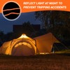 Mritrit 4 Tent Guy Ropes with Pulley, 4m Adjustable Ratchet