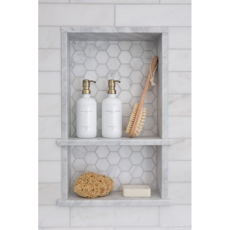 Threshold.Shop White Carrara Marble Saddle | Eased Edge | 3/4”