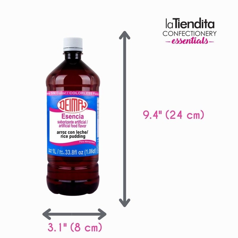 Deiman Artificial Food Flavoring Rice Pudding Essence (33.8 fl oz)