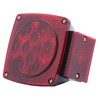 Optronics STL6RS Red Lens LED Combination Tail Light for Passenger
