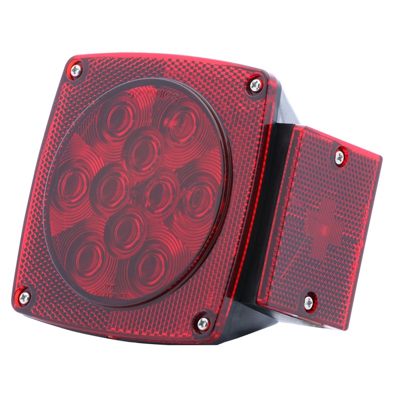 Optronics STL6RS Red Lens LED Combination Tail Light for Passenger