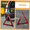 Ipetboom 5pcs Foldable Reflective Warning Triangles for Car Roadside Safety