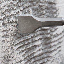 Vearter Bush Hammer Chisel, 8 inch(200mm) SDS Max Shank 4 Carbide Tipped Piont Chisel Bit for Concrete Marble Cement…